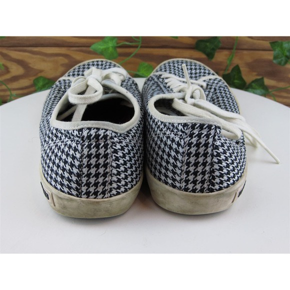 SeaVees Size 8 Sneaker Black Fabric Medium (B,‎ M) Monterey Lace Up Women - Picture 7 of 11